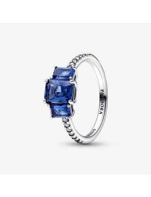 ANELLO TRILOGY PIETRE BLU MIS.48 DONNA PANDORA  192389C01-48 PANDORA