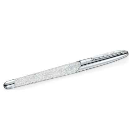 PENNA ROLLER CRYSTALLINE NOVA TONO ARGENTATO CROMATO DONNA SWAROVSKI  5534320 SWAROVSKI