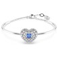 BRACCIALE RIGIDO HYPERBOLA CUORE BLU DONNA SWAROVSKI BRACCIALE RIGIDO HYPERBOLA CUORE BLU DONNA SWAROVSKI