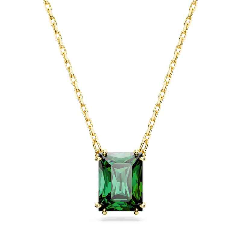 COLLANA TAGLIO RETTANGOLARE VERDE DONNA SWAROVSKI MATRIX COLLANA TAGLIO RETTANGOLARE VERDE DONNA SWAROVSKI MATRIX