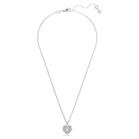 COLLANA PENDENTE HYPERBOLA CUORE BIANCO SWAROVSKI