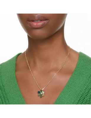 COLLANA GEMA PENDENTE FIORE VERDE DONNA SWAROVSKI  5658399 SWAROVSKI