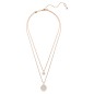 COLLANA PENDENTE STRATIFICATO METEORA ROSE DONNA SWAROVSKI COLLANA PENDENTE STRATIFICATO METEORA ROSE DONNA SWAROVSKI