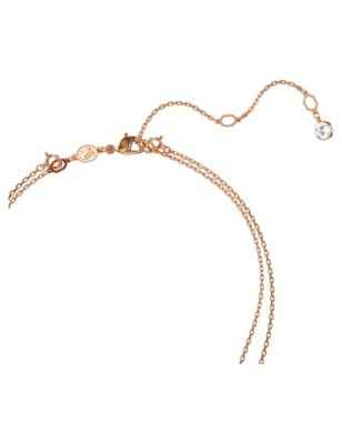 COLLANA PENDENTE STRATIFICATO METEORA ROSE DONNA SWAROVSKI  5683449 SWAROVSKI