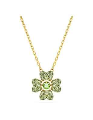 COLLANA PENDENTE QUADRIFOGLIO VERDE DONNA SWAROVSKI 