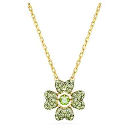 COLLANA PENDENTE QUADRIFOGLIO VERDE DONNA SWAROVSKI 