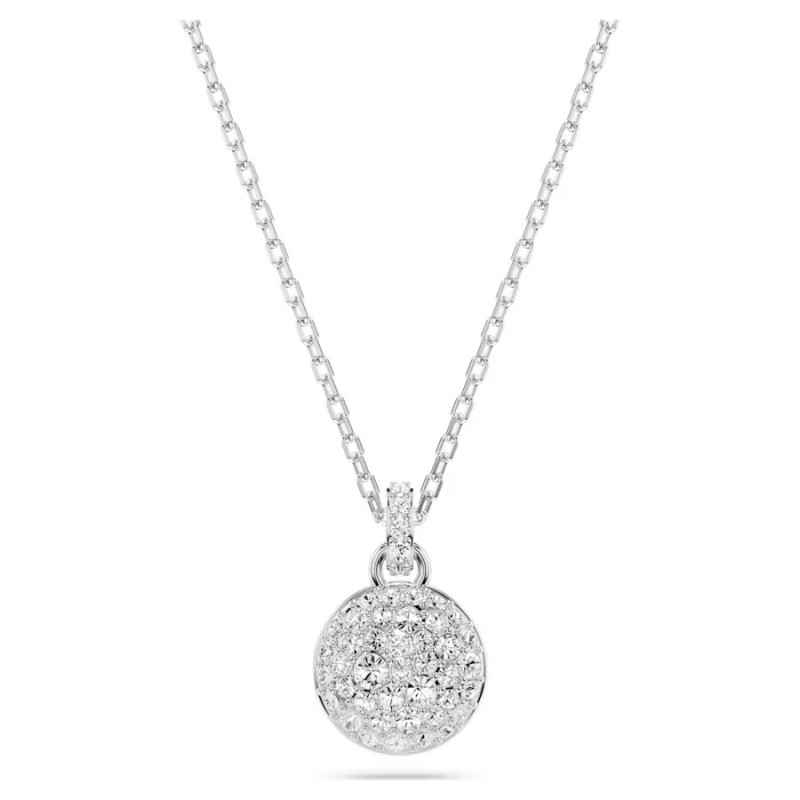 COLLANA METEORA BIANCA PLACCATA RODIO DONNA SWAROVSKI COLLANA METEORA BIANCA PLACCATA RODIO DONNA SWAROVSKI