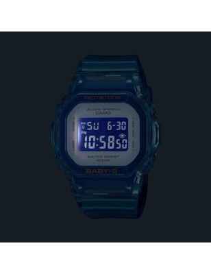OROLOGIO AZZURRO TRASPARENTE BAMBINO CASIO BABY-G BGD-565SJ-2ER CASIO