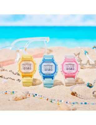 OROLOGIO ROSA TRASPARENTE BAMBINO CASIO BABY-G BGD-565SJ-7ER CASIO