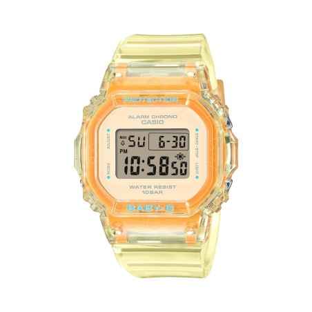 OROLOGIO TRASPARTENTE GIALLO BAMBINO CASIO BABY-G BGD-565SJ-9ER CASIO