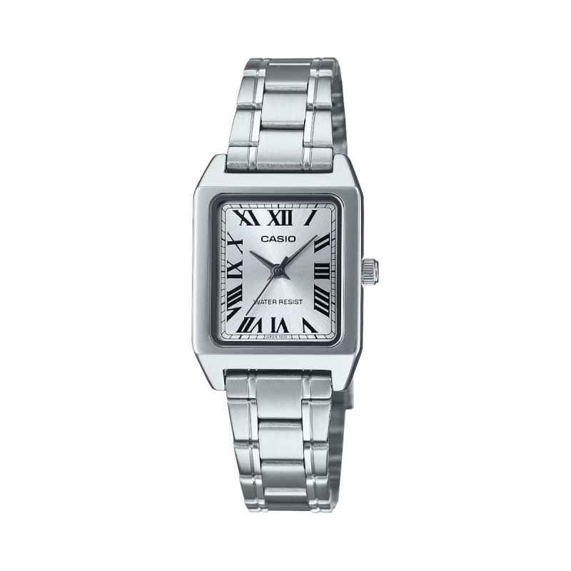 OROLOGIO RETTANGOLARE IN ACCIAIO DONNA CASIO COLLECTION OROLOGIO RETTANGOLARE IN ACCIAIO DONNA CASIO COLLECTION