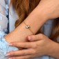 BRACCIALE TOPAZIO BLU DORATO TESORI ETERNI DONNA MORELLATO BRACCIALE TOPAZIO BLU DORATO TESORI ETERNI DONNA MORELLATO