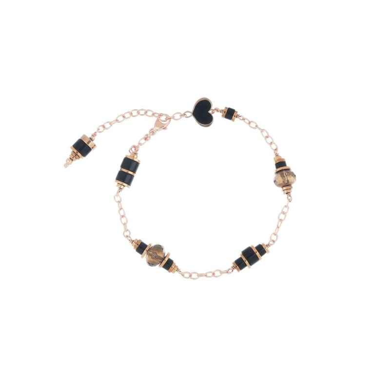 BRACCIALE CATENE DÉCO NERO DONNA MAMAN ET SOPHIE BRACCIALE CATENE DÉCO NERO DONNA MAMAN ET SOPHIE