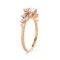 ANELLO ORO ROSA DIAMANTI COLTIVATI DONNA AMA ANELLO ORO ROSA DIAMANTI COLTIVATI DONNA AMA
