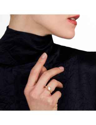 ANELLO ORO ROSA DIAMANTI COLTIVATI DONNA AMA  AMA-AN-101M-16 AMA