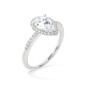 ANELLO ORO BIANCO DIAMANTI COLTIVATI DONNA AMA ANELLO ORO BIANCO DIAMANTI COLTIVATI DONNA AMA