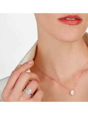 ANELLO ORO BIANCO DIAMANTI COLTIVATI DONNA AMA  AMA-AN-202-16 AMA