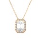 COLLANA ORO ROSA DIAMANTI COLTIVATI DONNA AMA COLLANA ORO ROSA DIAMANTI COLTIVATI DONNA AMA
