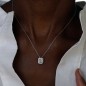 COLLANA ORO ROSA DIAMANTI COLTIVATI DONNA AMA COLLANA ORO ROSA DIAMANTI COLTIVATI DONNA AMA