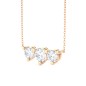 COLLANA ORO ROSA DIAMANTI COLTIVATI DONNA AMA COLLANA ORO ROSA DIAMANTI COLTIVATI DONNA AMA