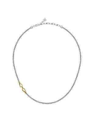 COLLANA ACCIAO GOLD MOTOWN UOMO MORELLATO 