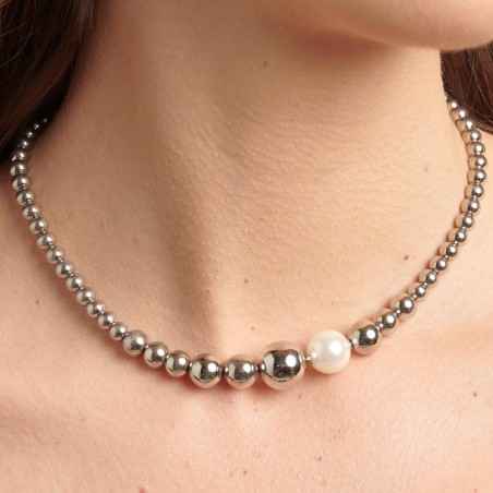 GIROCOLLO PERFECT PERLA CONCHIGLIA DONNA BROSWAY