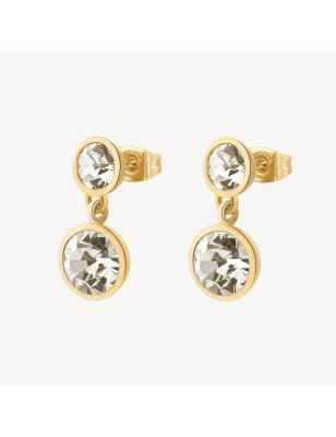 ORECCHINI PENDENTI SYMPHONIA COLOR ORO BROSWAY BYM173 BROSWAY