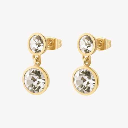 ORECCHINI PENDENTI SYMPHONIA COLOR ORO BROSWAY BYM173 BROSWAY