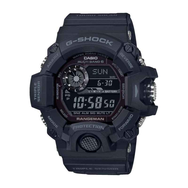 OROLOGIO RANGEMAN TOTAL BLACK SOLAR UOMO CASIO G-SHOCK OROLOGIO RANGEMAN TOTAL BLACK SOLAR UOMO CASIO G-SHOCK