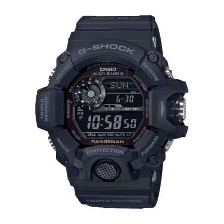 OROLOGIO RANGEMAN TOTAL BLACK SOLAR UOMO CASIO G-SHOCK GW-9400-1BER CASIO