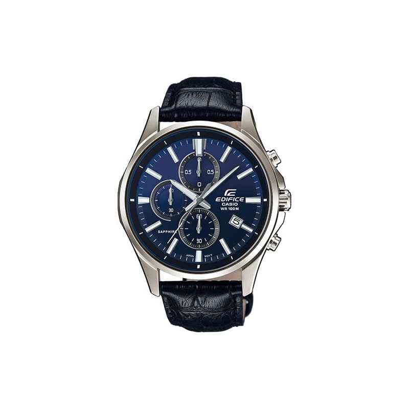 OROLOGIO ACCIAIO E PELLE UOMO CASIO EDIFICE OROLOGIO ACCIAIO E PELLE UOMO CASIO EDIFICE