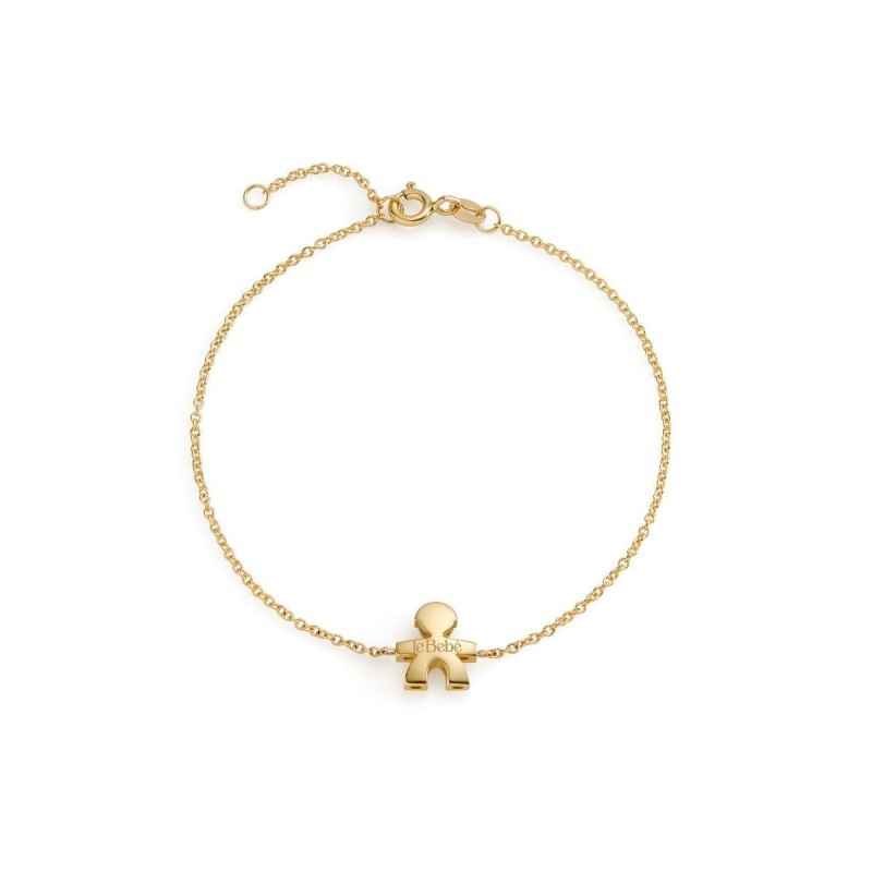 BRACCIALE BIMBO ORO GIALLO I TESORINI BIG DONNA LE BEBE' BRACCIALE BIMBO ORO GIALLO I TESORINI BIG DONNA LE BEBE'