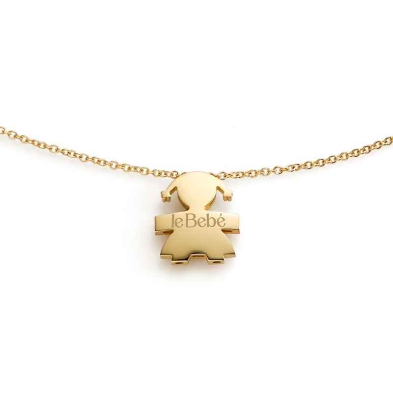 COLLANA CIONDOLO BIMBA ORO GIALLO I TESORINI BIG DONNA LE BEBE' COLLANA CIONDOLO BIMBA ORO GIALLO I TESORINI BIG DONNA LE BEBE'