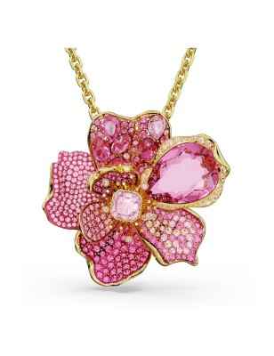 COLLANA PENDENTE E SPILLA IDYLLIA DONNA SWAROVSKI  5652068 SWAROVSKI