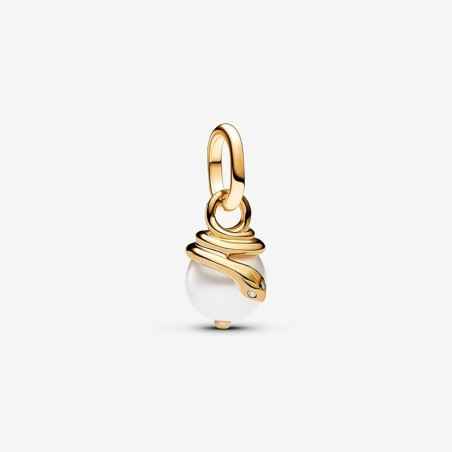 CHARM MINI PENDENTE SNAKE PEARLESCENT DONNA PANDORA ME 763375C01 PANDORA