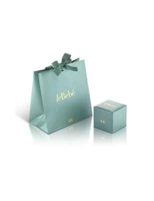 BRACCIALE BIMBA ORO BIANCO I TESORINI BIG DONNA LE BEBE'  LBB909 LE BEBE'