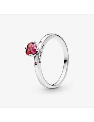 ANELLO SOLITARIO ROSSO MIS.52 DONNA PANDORA  196574CZRMX-52 PANDORA