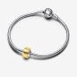 CHARM MINI VETRO DI MURANO FOGLIA D’OROPANDORA CHARM MINI VETRO DI MURANO FOGLIA D’OROPANDORA