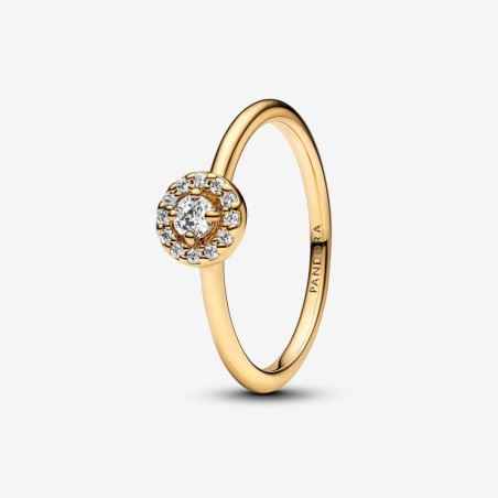 ANELLO PUNTO LUCE E PAVE' MIS.48 DONNA PANDORA  163554C01-48 PANDORA