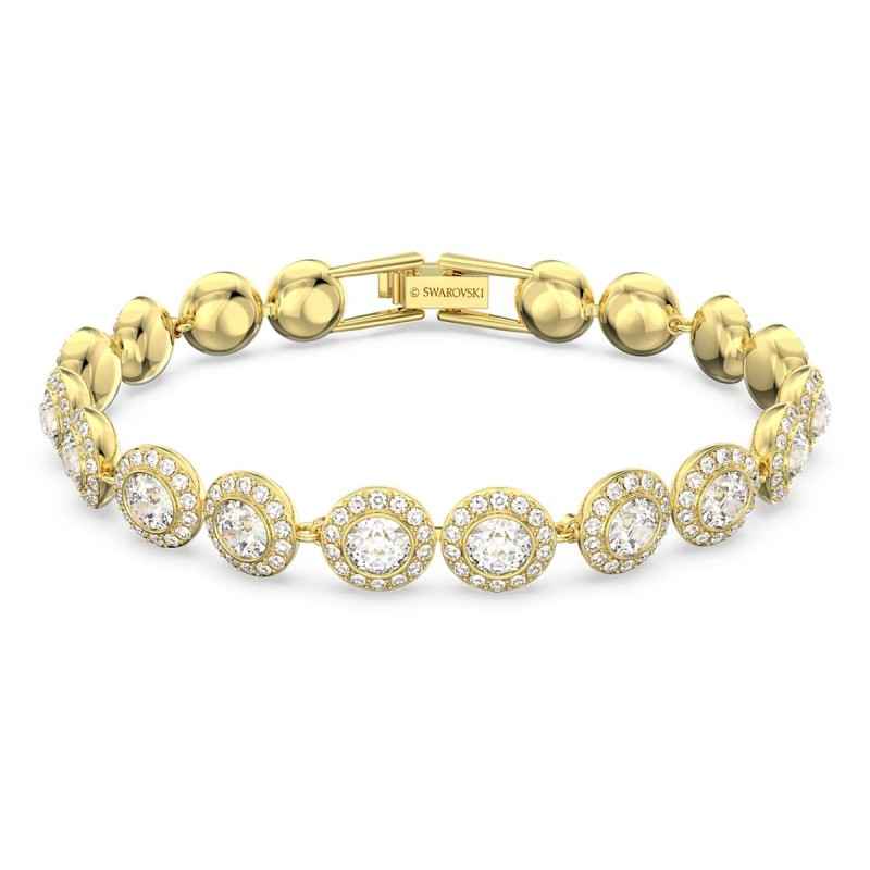 BRACCIALE ANGELIC TAGLIO TONDO GOLD DONNA SWAROVSKI BRACCIALE ANGELIC TAGLIO TONDO GOLD DONNA SWAROVSKI