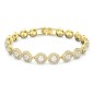 BRACCIALE ANGELIC TAGLIO TONDO GOLD DONNA SWAROVSKI BRACCIALE ANGELIC TAGLIO TONDO GOLD DONNA SWAROVSKI