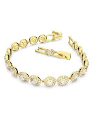 BRACCIALE ANGELIC TAGLIO TONDO GOLD DONNA SWAROVSKI 