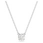 COLLANA PENDENTE TAGLIO ROUND BIANCO PLACCATO RODIO DONNA SWAROVSKI STILLA COLLANA PENDENTE TAGLIO ROUND BIANCO PLACCATO RODIO DONNA SWAROVSKI STILLA