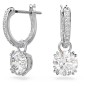 ORECCHINI PENDENTI TAGLIO ROUND PLACCATO RODIO DONNA SWAROVSKI CONSTELLA ORECCHINI PENDENTI TAGLIO ROUND PLACCATO RODIO DONNA SWAROVSKI CONSTELLA
