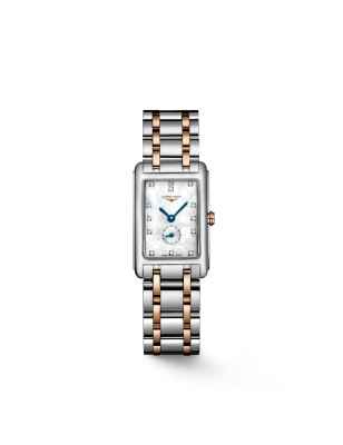 OROLOGIO BICOLORE AL QUARZO DONNA LONGINES DOLCE VITA L52555877 LONGINES