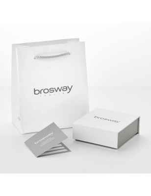 ORECCHINI PENDENTI ZIRCONI PVD ORO DONNA BROSWAY  BFF188 BROSWAY