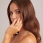 ANELLO AFFINITY PERLA ZIRCONE M14 PVD ORO BROSWAY