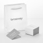 ANELLO AFFINITY PERLA ZIRCONE M14 PVD ORO BROSWAY