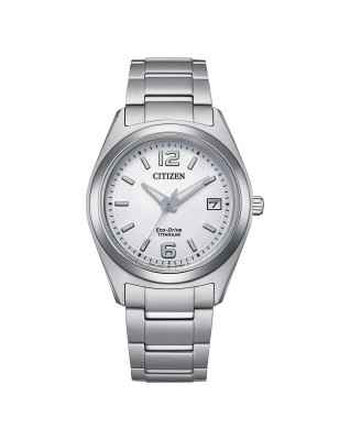 OROLOGIO SILVER DONNA CITIZEN LADY SUPER TITANIO FE6151-82A CITIZEN