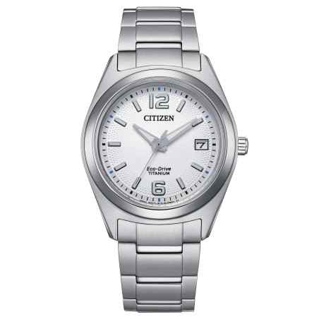 OROLOGIO SILVER DONNA CITIZEN LADY SUPER TITANIO FE6151-82A CITIZEN